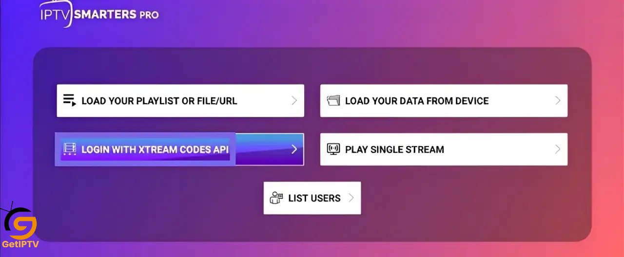 GETIPTV SMARTERS PRO